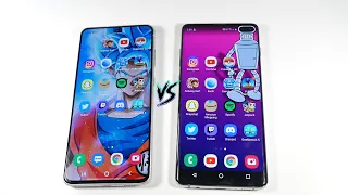 Samsung S21 FE VS Samsung Galaxy S10 Plus - (Display, Speakers, Speed Test & PUBG Graphics)