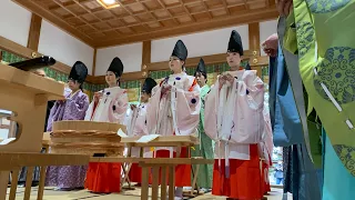 源義経元服の地「滋賀県竜王町」で、古式ゆかしく元服の儀式「鏡の里元服式」が挙行