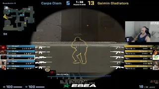 CLASIA - 3 AWP kills on the bombsite B defense