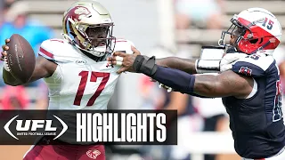 Michigan Panthers vs. Houston Roughnecks Extended Highlights | United Football League