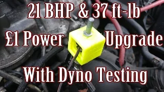 Budget Diesel Tuning - How to add power for £1 with dyno test