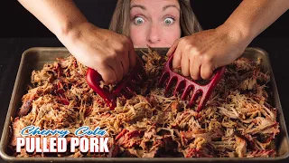 Perfect BBQ Cherry Cola Pulled Pork Recipe! Over The Top Delicious!