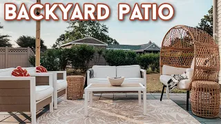 SMALL PATIO IDEAS | DECORATING,  ENTERTAINING, CLEANING | BUDGET HOUSE PROJECTS