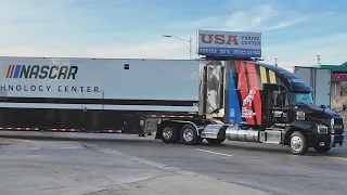 Truck Drivers of desert Highway 93 in Arizona, Truck Spotting USA