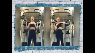 Heather Gillespie Almost Crushes Herself With Weight Lift Bar