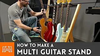 How to Make a Multi Guitar Stand | I Like To Make Stuff