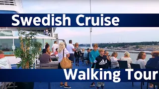 Sweden Ship Walking Tour 2024 - Sweden Ferry Tour -  Duty Free Shop - Swedish Cruise Ships