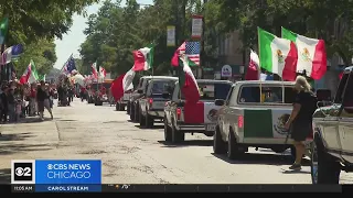 Little Village celebrating Mexican Independence Day