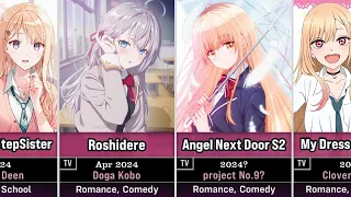 110 Upcoming Romance Anime in 2024 and Beyond