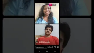 rahil azam live on instagram💓😍😋 watch Maddam Sir