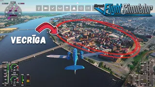 ► Microsoft Flight Simulator 2020 - over Riga, Latvia, departure from Spilve (EVRS) - 4K - RTX 2080