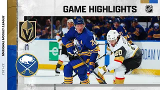 Golden Knights @ Sabres 3/10 | NHL Highlights 2022