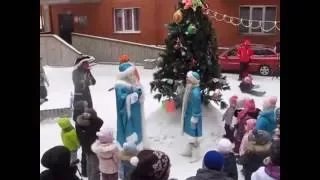 Новогодний праздник для двора от СтудииКБ