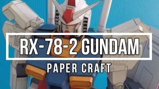 RX-78-2 GUNDAM paper craft