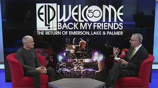 Carl Palmer at News 8 to preview special ELP concert