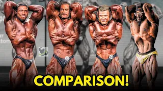 OLYMPIA 2023 CLASSIC PHYSIQUE TOP 4 COMPARISON