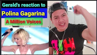 A Million Voices of Polina Gagarina beautiful reaction to a singer/songwriter | Gerald Sol