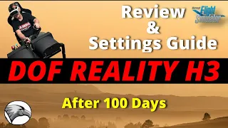DOF Reality H3 Motion Platform Revisited | Pros & Cons after 100 days | Includes Settings Guide