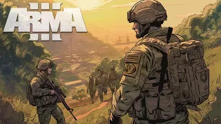 I Led a Platoon of Gamers into a DEADLY Valley Slugfest - Realistic Arma 3 Operation