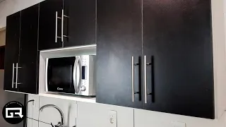 COMO HACER un MUEBLE de COCINA FACIL / KITCHEN CABINET MAKEOVER