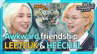 [SUPER JUNIOR@Knowingbros] "It's been 10 years!" Awkward friendship LEETEUK & HEECHUL│EP.62+100+200