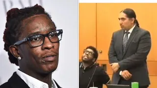 Young Thug YSL affiliate "Polo" removed from Young Thug's trial after making crazy movements