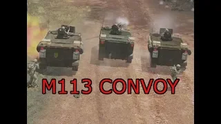 Vietnam M113 Convoy! Arma 3 Zeus Ops