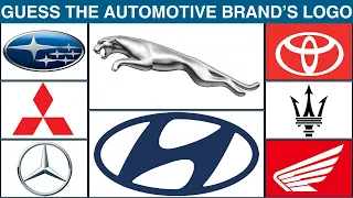 Guess the Car Brand Logo | Automotive Logo Quiz