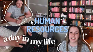 Day in the life in Human Resources // vlog