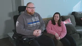 Officer paralyzed in car crash navigates new normal