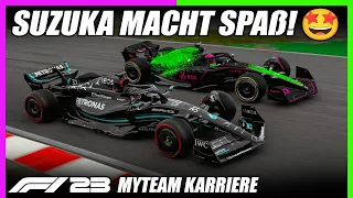 Tolle Strecke, tolles Rennen? 🤗 | F1 23 Myteam Karriere #50: Japan GP