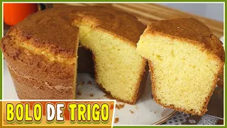 BOLO SIMPLES DE TRIGO I Receitas de Pai