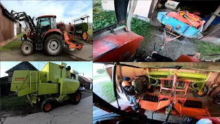 Farm Vlog #138 Der Mähdrescher wird rausgeholt (Landmaschinen-Tetris)