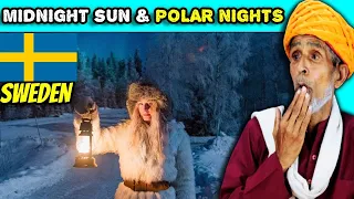 Villagers React To Living with the Dark Winters in Sweden | Midnight sun & Polar night ! Tribal