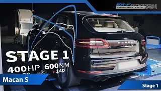 Porsche Macan S Stage 1 with Akrapovic Evolution Line By BR-Performance