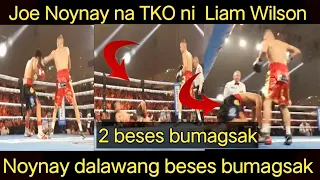 Joe Noynay na TKO kay Liam Wilson sa kanilang rematch