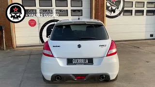 Suzuki Swift Sport with Guerrilla Exhaust | Guerrilla Bypass!