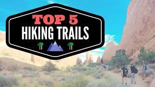 Top 5 Favorite Hiking Trails 💯👍👟 Best Hikes & Backpacking in America | Full Time RV Living 🚐💨