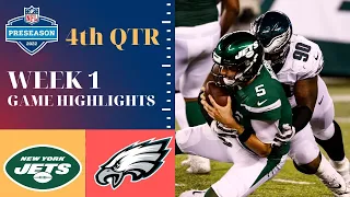 New York Jets vs Philadelphia Eagles Highlights 4th Qtr | NFL Preseason Week 1 | season 2022-23