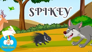 Spikey the Porcupine | Kids music video | Music for Kids | Animal Song for Kids | NotesnLines