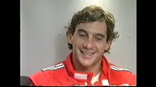 Ayrton Senna - Interview 1990