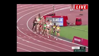 Women's 1500m Semi Final 2   Athletics Olympics Tokyo 2021(Faith KIpyegon vs Sifan Hassan)