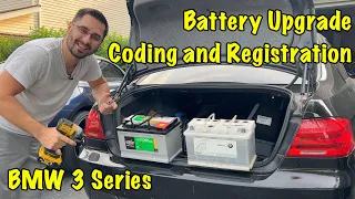 BMW 3 Series (E90, E92) Battery Replacement, Coding and Registration