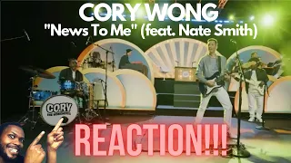 MANLEY'S REACTION | Cory Wong and The Wongtones - "News To Me" (feat. Nate Smith)