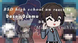 BSD high school au react to Dazai as Mafuyu || Project Sekai x Bungo Stray Dogs || Remake