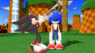Sonic the Hedgehog! - 360°  - Trumpet Meme PT2! SHADOW (The First 3D VR Game Experience!)