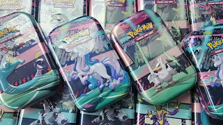 C22 Galar Power Mini Tins x15 - Evolving Skies and Fusion Strike - Pokemon Cards Opening