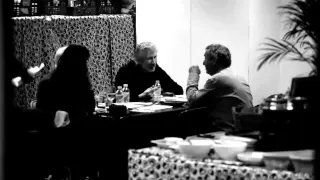 David Gilmour, Roger Waters and Nick Mason back stage 2011