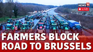 Belgium Farmers Protest LIVE | Belgian Farmers Outraged Over Rising Costs | Belgium Farm Jobs | N18L