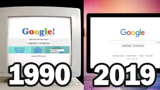 Evolution of Web Design 1990-2019